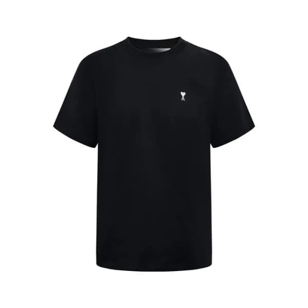 아미 남성 오버사이즈 티셔츠 - Ami Mens Oversized Tshirt - amc1… - 1