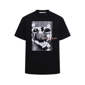 지방시 남성 라운드 반팔티 - Givenchy Mens Round Tshirt - gic1…