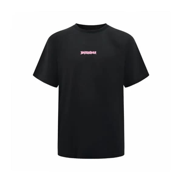 발렌시아가 남성 라운드 반팔 티셔츠 - Balenciaga Mens Round Tshirt… - 1