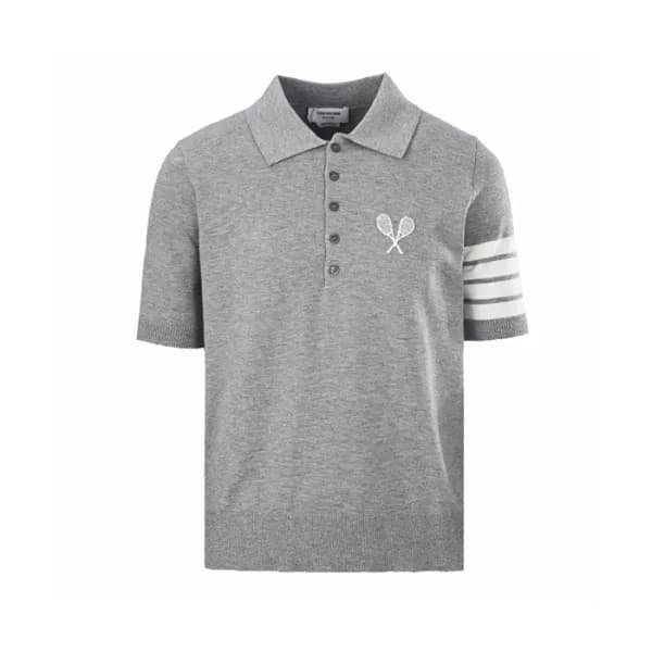 톰브라운 남성 라운드 반팔티 - Thom Browne Mens Round Tshirt - … - 1