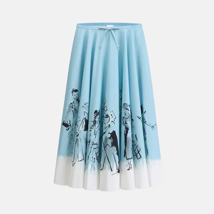 디올 여성 디오리비에라 플레어 스커트 - Dior Womens Dioriviera Flar… - 1
