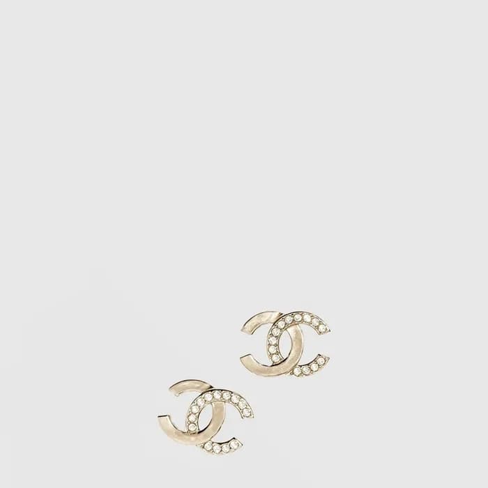 샤넬 여성 스터드 이어링 - Chanel Womens Stud Earring - acc83… - 1