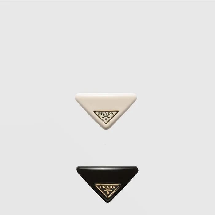 프라다 여성 플렉시글라스 헤어 클립 - Prada Womens Plexiglass Hair Clip - acc10259x - 1
