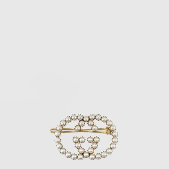 구찌 여성 더블 G 헤어핀 - Gucci Womens Double G Hairpin - acc10647x - 1