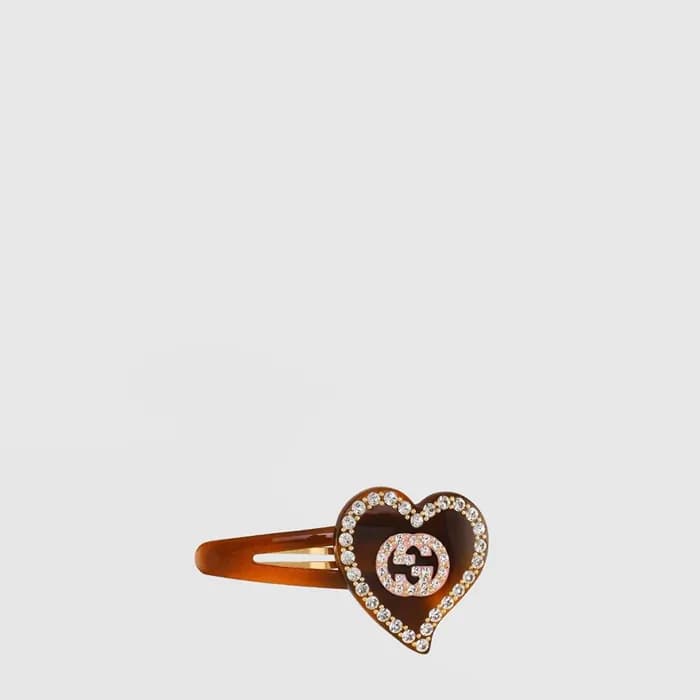 구찌 여성 더블 G 헤어핀 - Gucci Womens Double G Hairpin - acc10653x - 1