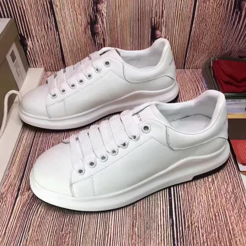 알렉산더 맥퀸 2017 남성용 운동화 MQ001, 2가지 색상(화이트/블랙), ALW - 1