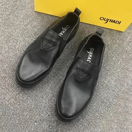 ARMANI 2018 MENS LEATHER LOAFER - 알마니 남성 레더 로퍼 AR… - 1