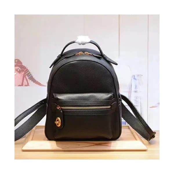 Coach Leather Back Pack,23cm - 코치 레더 여성용 백팩, COAB0…