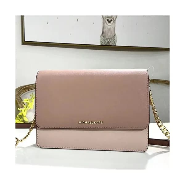 Michael Kors Leather Shoulder Bag, 24CM - 마이클 코어스 … - 1