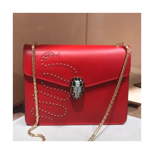 Bvlgari Serpenti Forever Chain Shoulder Bag,20CM -… - 1