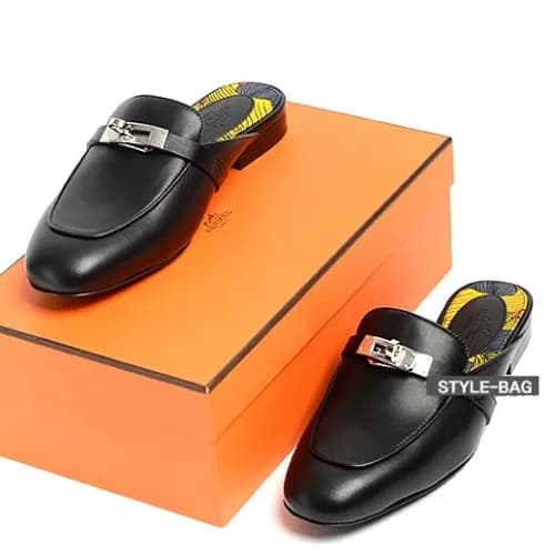 Hermes 2019 Womens Leather Kelly Mule - 에르메스 여성 레더… - 1