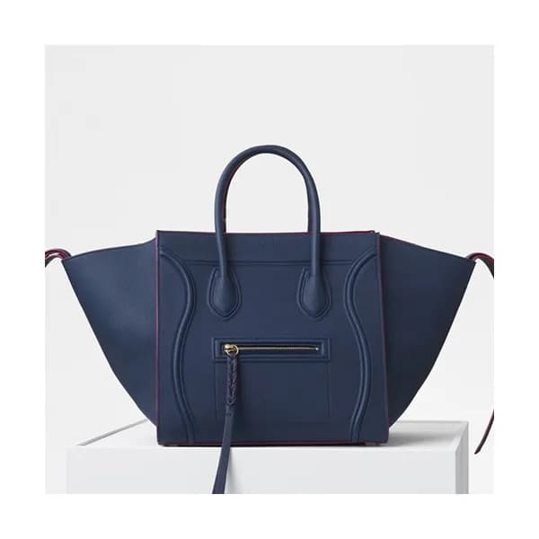 Celine Luggage Leather Tote Bag,30CM - 셀린느 러기지 레더 … - 1