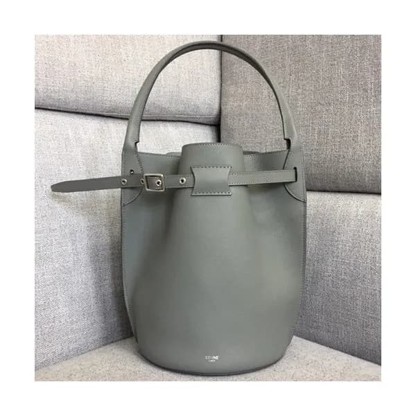Celine 2019 Leather Bigbag Bucket Tote Bag,30CM - … - 1