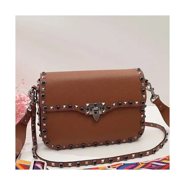 Valentino 2019 Leather Garavani Rockstud Shoudler … - 1