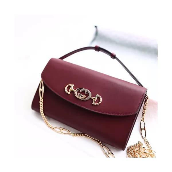 Gucci 2019 Zumi Chain Women Tote Shoulder Cross Ba… - 1