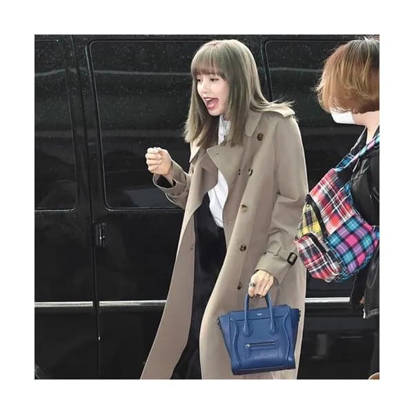 Celine Nano Luggage Leather Tote Shoulder Bag,20CM… - 1