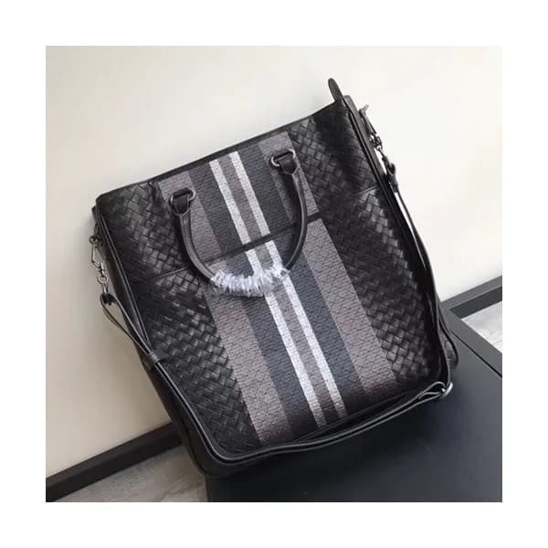 Bottega Veneta Leather Tote Shoulder Bag,36cm - 보테… - 1