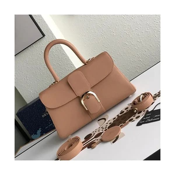 Delvaux 2019 Leather Tote Shoulder Bag,28s CM - 델보… - 1