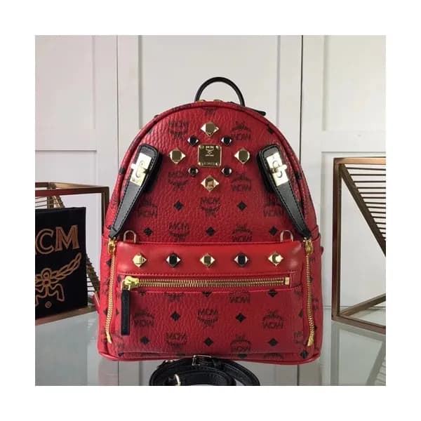 MCM 2019 Dual Stark Visetos Back Pack,26/34cm - 엠씨… - 1
