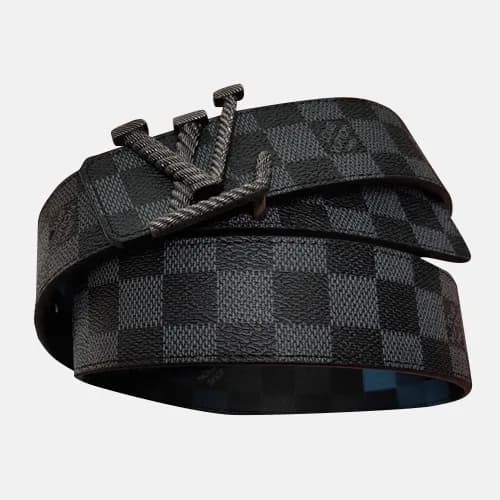 Louis vuitton 2019 Mens Reversible Canvas & Leathe… - 1