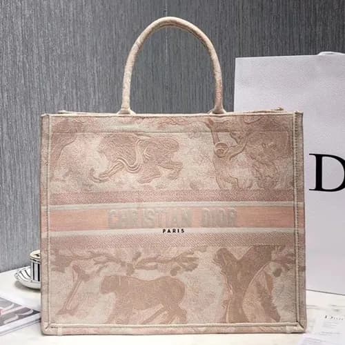 Dior 2019 Woman Canvas Book Tote Shopper Bag,41.5C… - 1