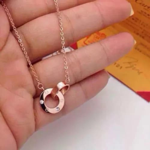CARTIER Choker 18k Rose Gold - 까르띠에 여성용 목걸이 18K… - 1