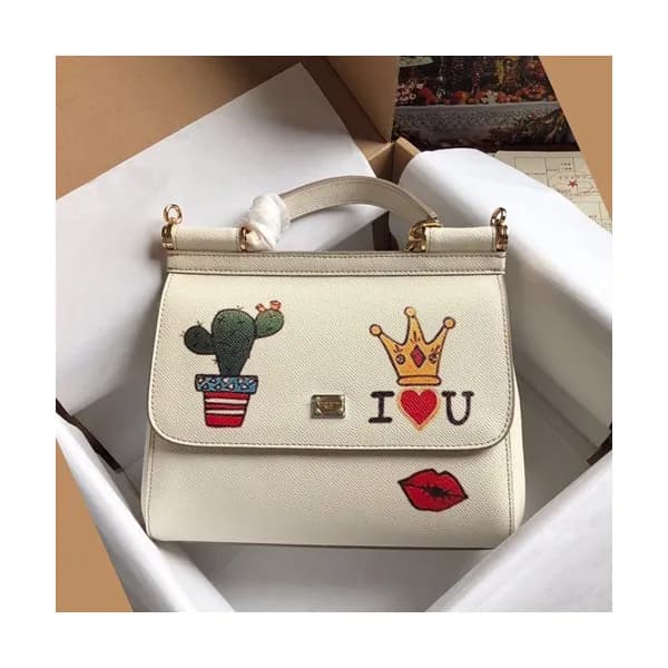 Dolce&Gabbana 2019 Leather Tote Shoulder Bag ,25CM… - 1