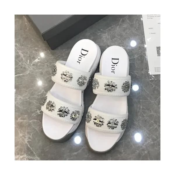 Dior 2019 Ladies Slipper - 디올 2019 여성용 슬리퍼 DIOS001… - 1
