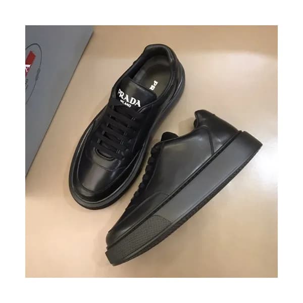Prada 2019 Mens Leather Sneakers - 프라다 2019 남성용 레더… - 1