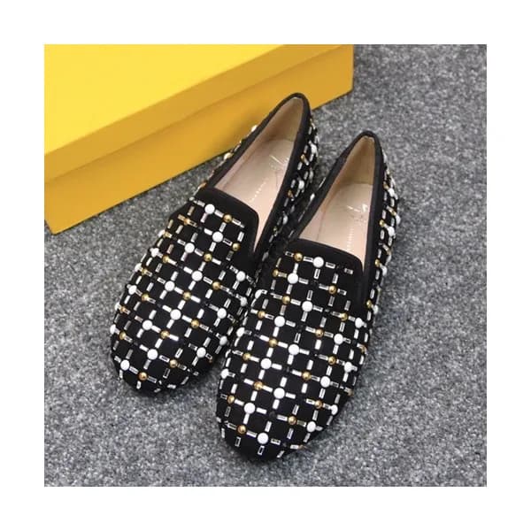 Giuseppe Zanoti 2019 Mm / Wm Velvet Slip On - 쥬세페자… - 1