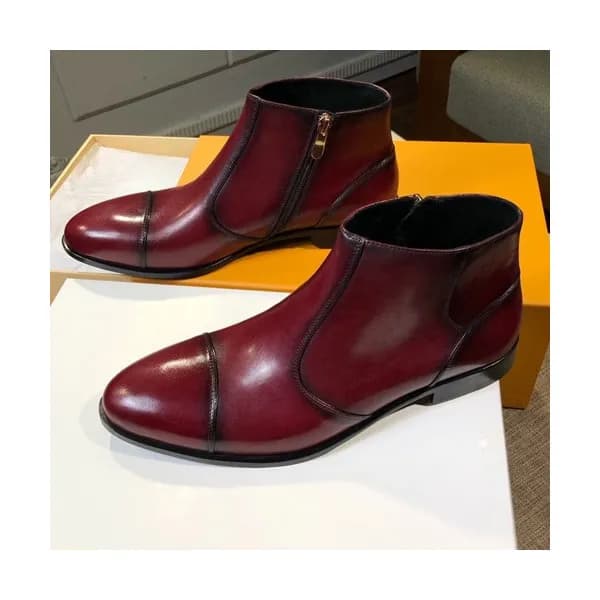Louis vuitton 2019 Mens Leather Boots - 루이비통 2019 … - 1