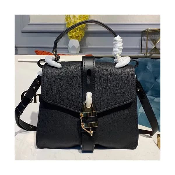 Chole 2019 Aby Leather Tote Shoulder Bag, 30cm - … - 1
