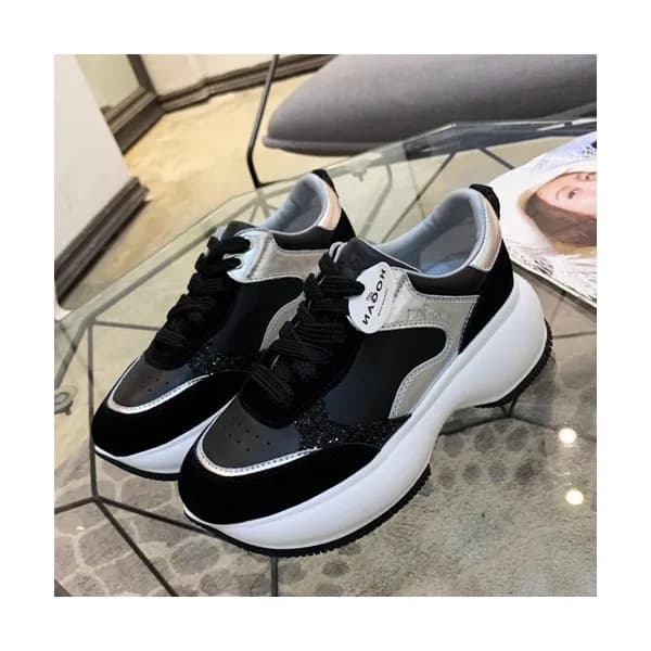 Hogan 2019 Ladies Leather Sneakers - 호간 2019 여성용 레… - 1