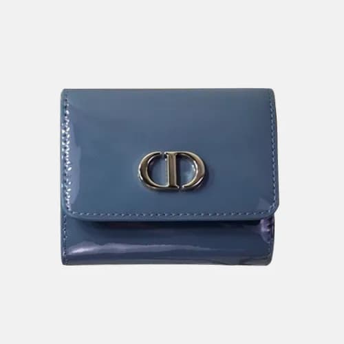 Dior 2019 Ladies CD Buckle Leather Wallet,10cm - 디… - 1