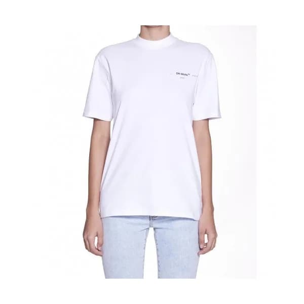 Off-white 2020 Mm/Wm Printing Logo Crew - neck Cot… - 1
