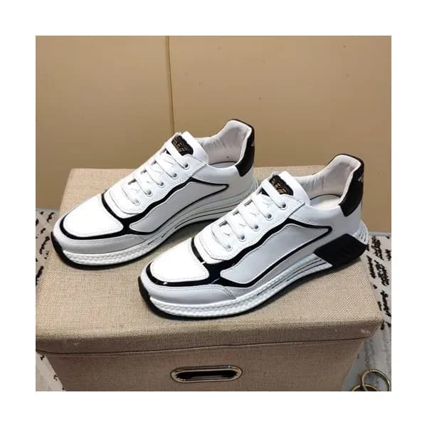 Armani 2019 Mens Leather Sneakers - 알마니 2019 남성용 … - 1