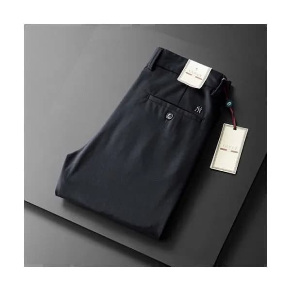 [구찌]Gucci 2020 Mens Business Logo Cotton Pants - 구… - 1