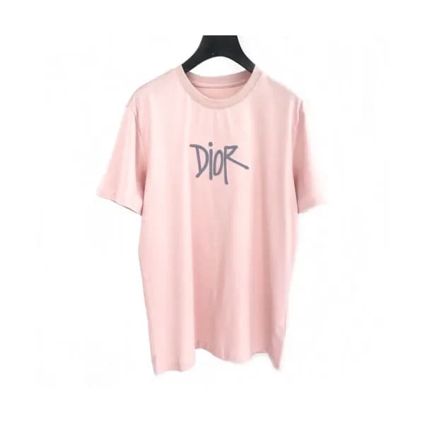 [디올]Dior 2020 Mm/Wm Logo Cotton Short Sleeved Tshi… - 1