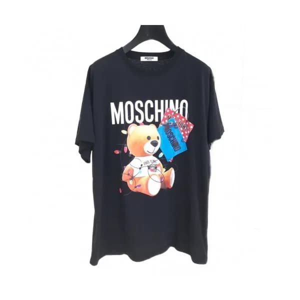 [모스키노]Moschino 2020 Mm/Wm Logo Cotton Short Sleeve… - 1