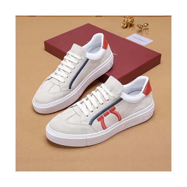 Ferragamo 2020 Mens Leather Sneakers - 페라가모 2020 남… - 1