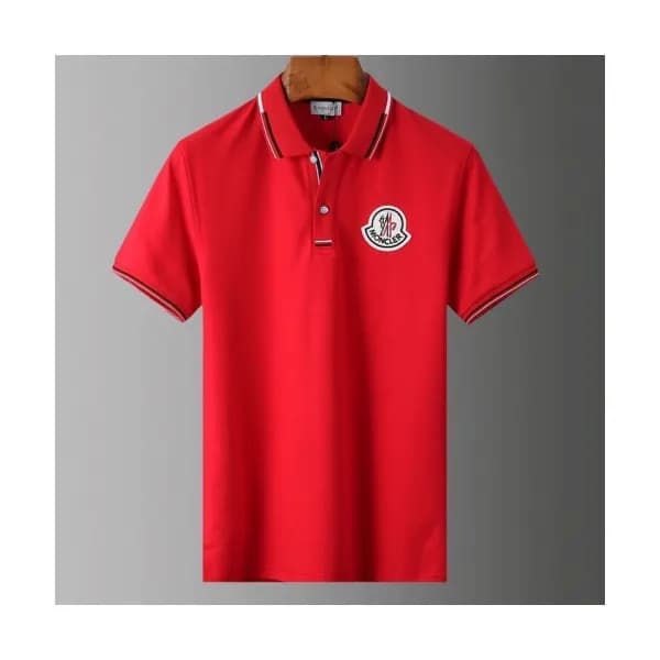 [매장판]Moncler 2020 Mens Logo Cotton Short Sleeved P… - 1