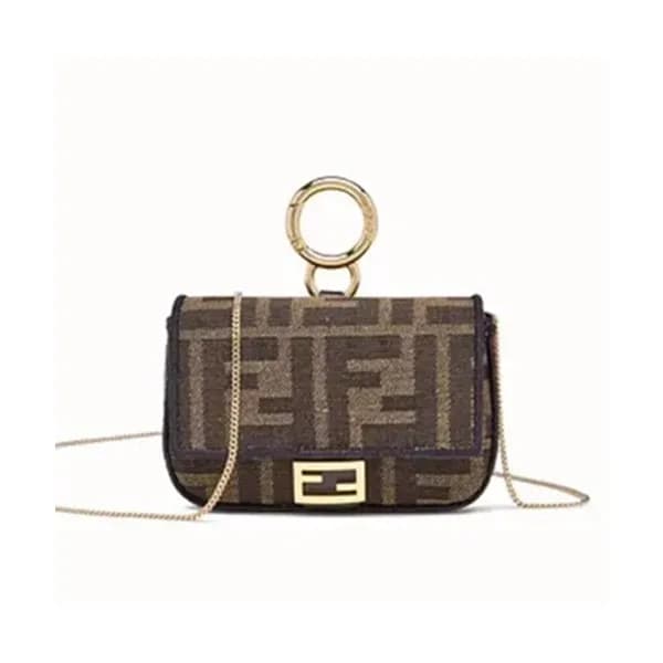 Fendi 2020 Nano Baguette Chain Cross Bag, 10.5cm -… - 1