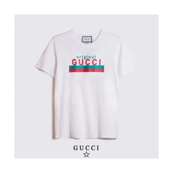 [매장판]Gucci 2020 Mens Logo Short Sleeved Tshirts - … - 1