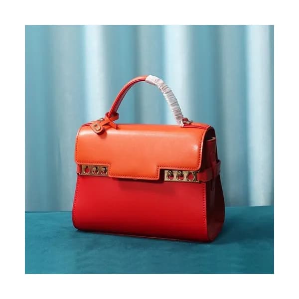 Delvaux 2020 Tempete Leather Tote Shoulder Bag,20C… - 1