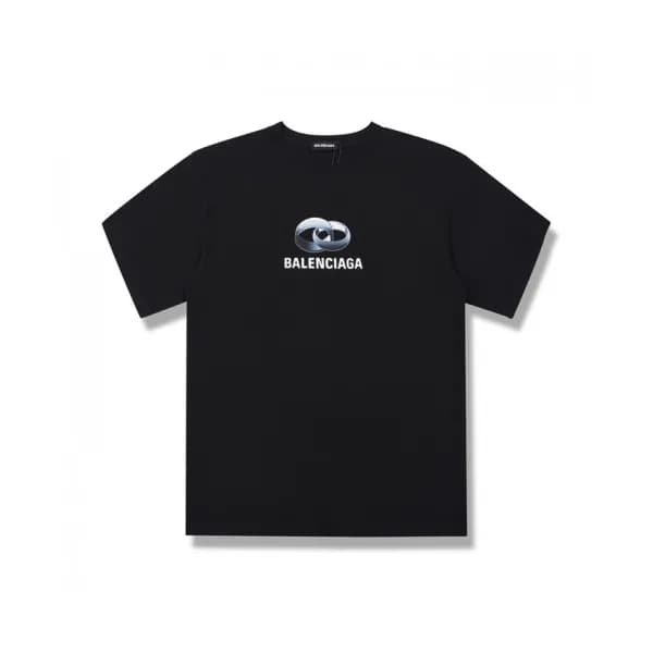 [발렌시아가]Balenciaga 2020 Mm/Wm Logo Cotton Short Sle… - 1
