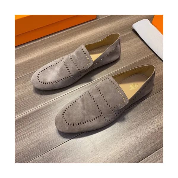 Hermes 2020 Mens Suede Loafer - 에르메스 2020 남성용 스웨이드… - 1