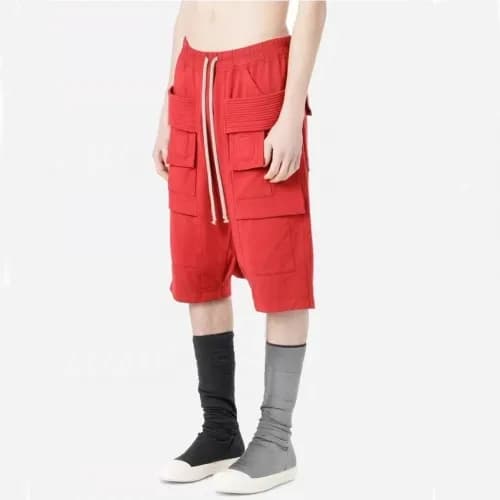 Rick Owens 2020 Mens Logo Casual Half Pants - 릭오웬스… - 1