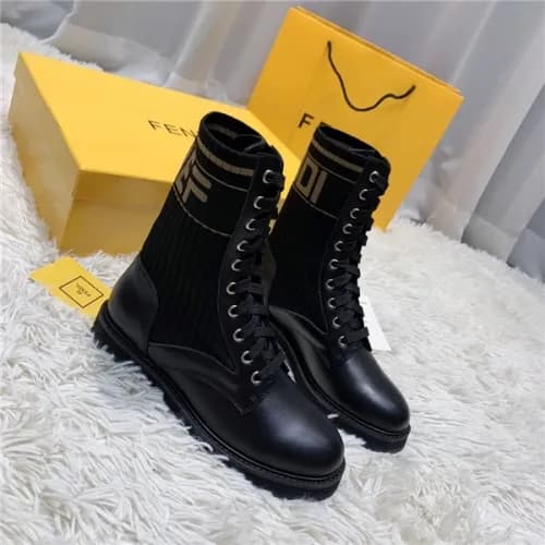 Fendi 2020 Women's Leatehr Ankle Boots - 펜디 20… - 1