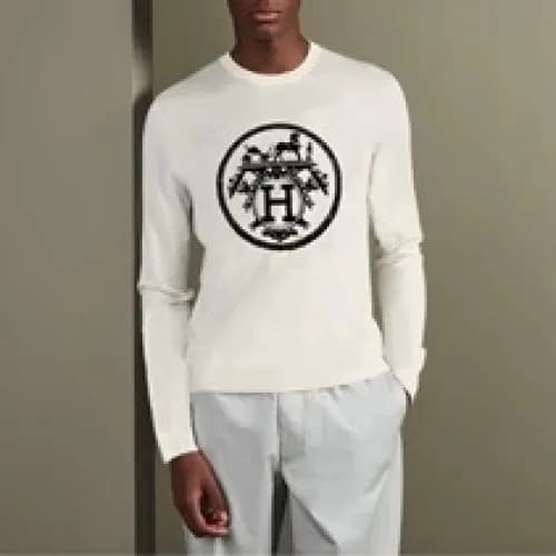 [에르메스]Hermes 2020 Mens Crew-neck Casual Cotton Tsh… - 1