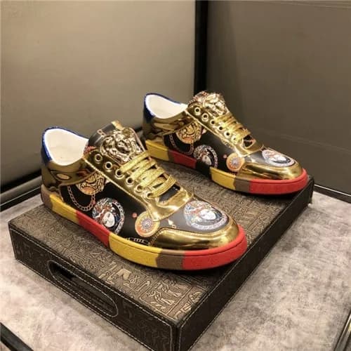 Versace 2020 Men's Leather Sneakers - 베르사체 202… - 1